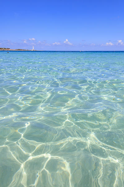 Crystalline sea, San Vito Lo Capo, province of Trapani, Sicily, Italy