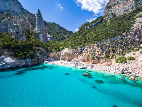 Cala Goloritzè beach, Baunei, Ogliastra province, Sardinia, Italy, Europe.