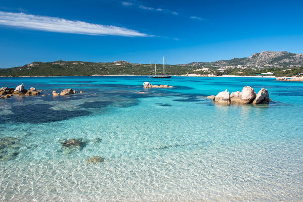 Capriccioli beach, Arzachena, Sassari province, Sardinia, Italy, Europe.