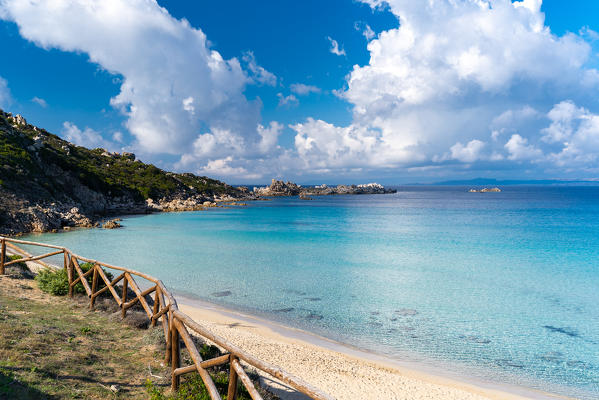 Rena Bianca beach, Santa Teresa di Gallura, Sassari province, Sardinia, Italy, Europe.
