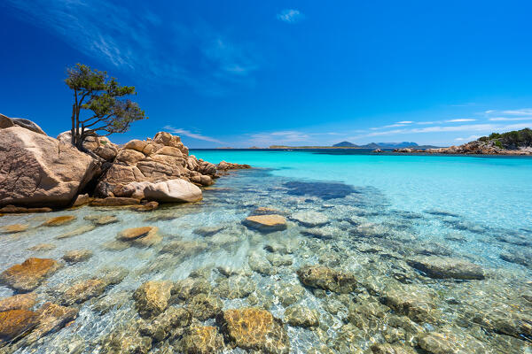 Capriccioli beach, Arzachena, Sassari province, Sardinia, Italy, Europe.