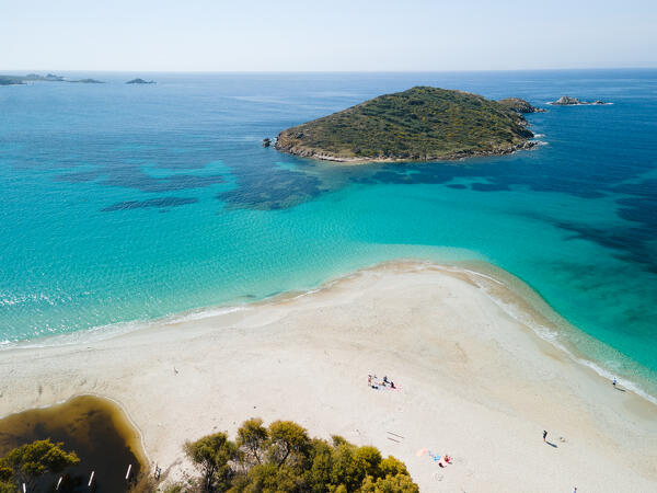 Tuerredda beach, Teulada, Cagliari province, Sardinia, italy, europe.