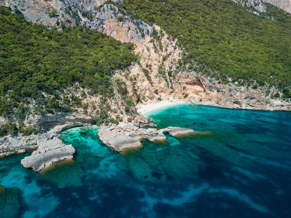 Cala Biriola beach, Baunei, Ogliastra province, Sardinia, Italy, Europe.