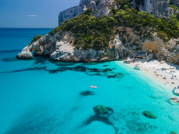Cala Goloritzè beach, Baunei, Ogliastra province, Sardinia, Italy, Europe.