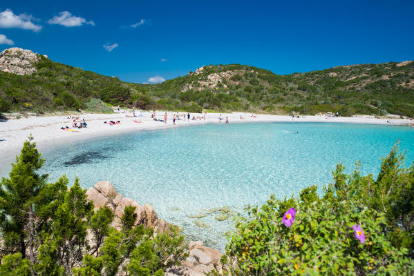 Spiaggia del Principe, Costa Smeralda, Arzachena, Olbia Tempio province, Sardinia, italy, Europe. 