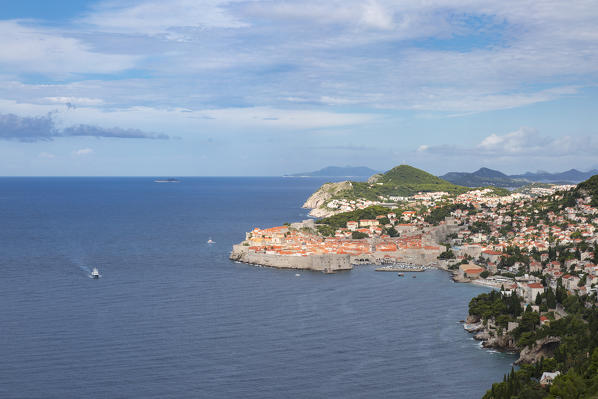 A beach near Dubrovnik (Dubrovnik, Dubrovnik-Neretva county, Dalmatia region, Croatia, Europe)