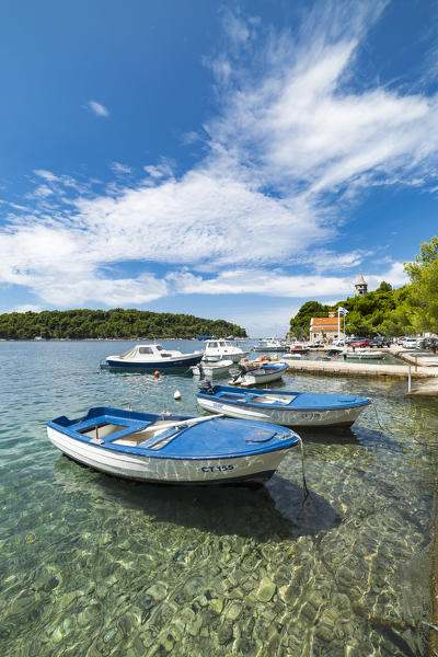 Cavtat village and harbor (Konavle, Dubrovnik, Dubrovnik-Neretva county, Dalmatia region, Croatia, Europe)