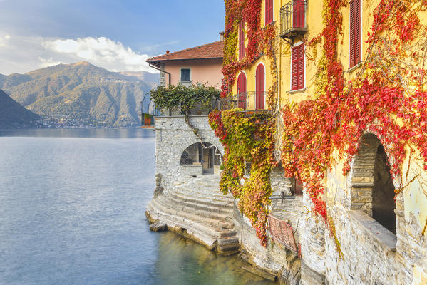 Nesso village, Como lake, Como province, Lombardy, Italy, Europe