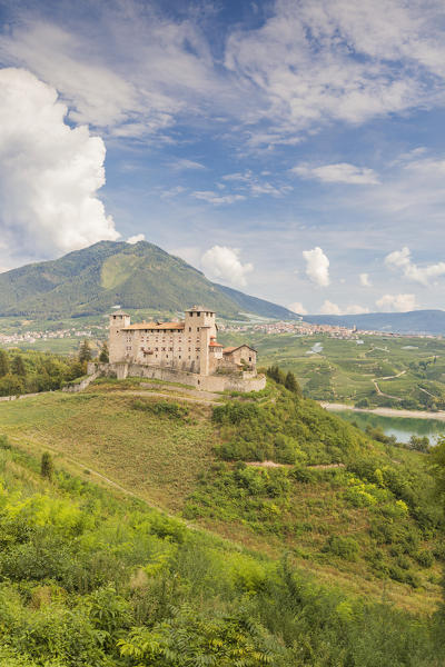 Castel Cles, Cles, Non valley, Trento province, Trentino Alto Adige, Italy, Europe
