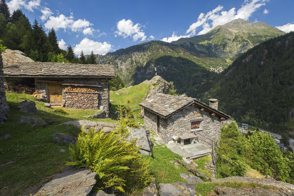 Alpe Zanon, Campodolcino, Sondrio province, Spluga valley, Lombardy, Italy, Europe