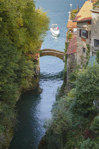 Nesso village, lake Como, Como province, Lombardy, Italy, Europe