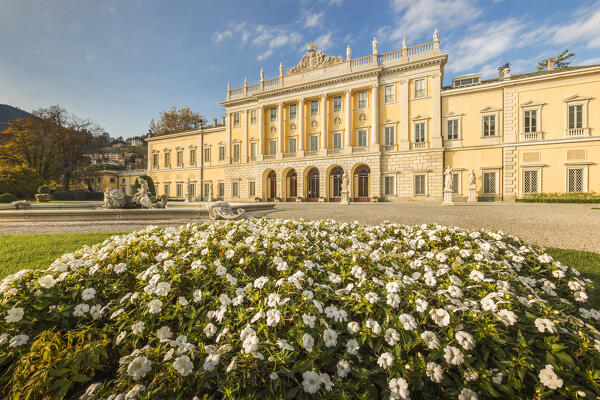 Villa Olmo, lake Como, Como city, Lombardy, Italy, Europe