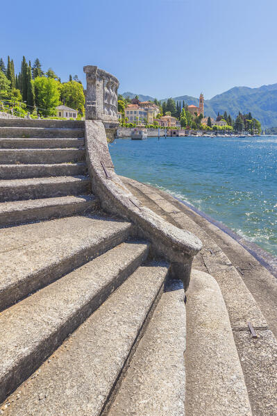 Staircase of the lake front, Tremezzo, Tremezzina, 