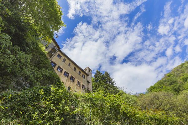 St. Donato hermitage (Eremo di San Donato), Como, lake Como, Lombardy, Italy, Europe