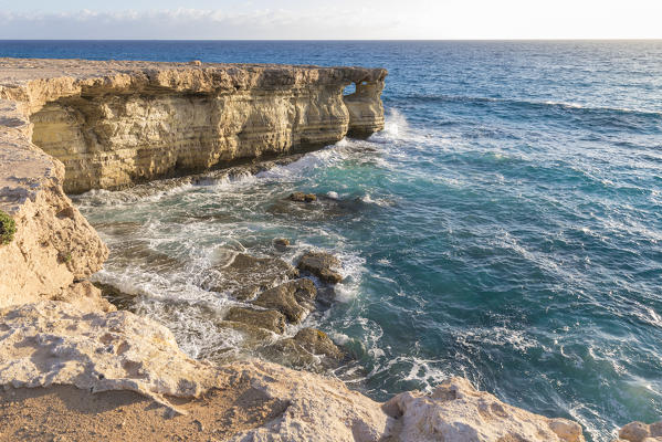 Cyprus, Ayia Napa, The sea caves at Cape Greco