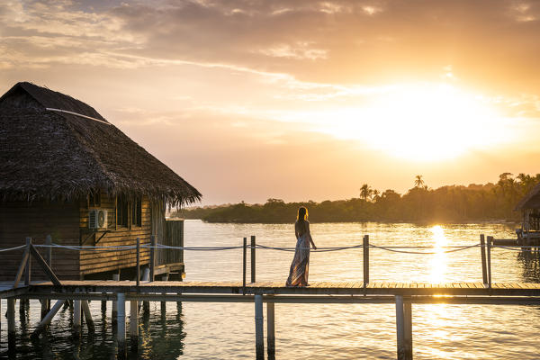 Azul Paradise resort, Bastimentos island, Bocas del Toro province, Panama, Central America (MR) (PR)