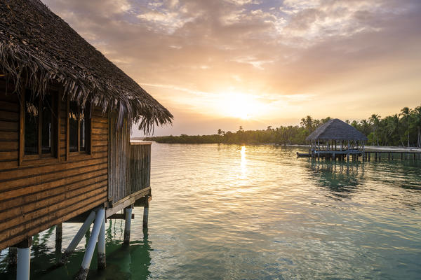 Azul Paradise resort, Bastimentos island, Bocas del Toro province, Panama, Central America