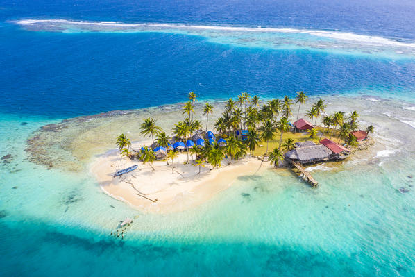 Kuanidup island, San Blas islands, Comarca Guna Yala, Panama, Central America 