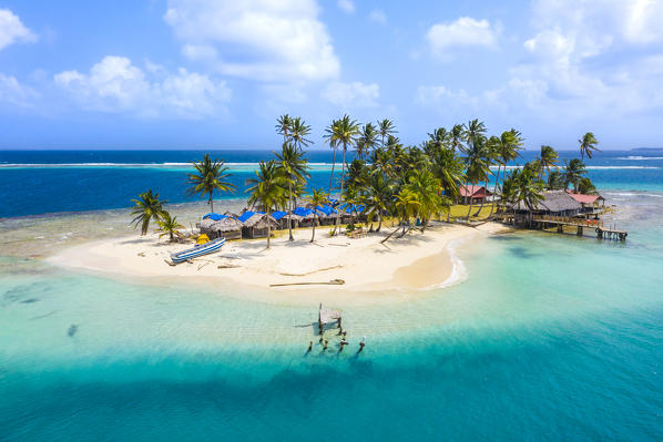 Kuanidup island, San Blas islands, Comarca Guna Yala, Panama, Central America 