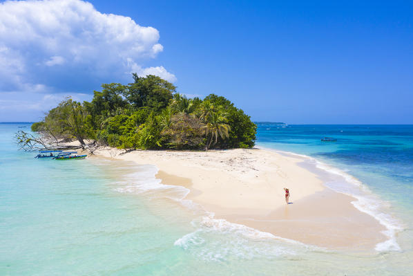 Zapatilla island, Bastimentos, Bocas Del Toro, Panama, Central America (MR)