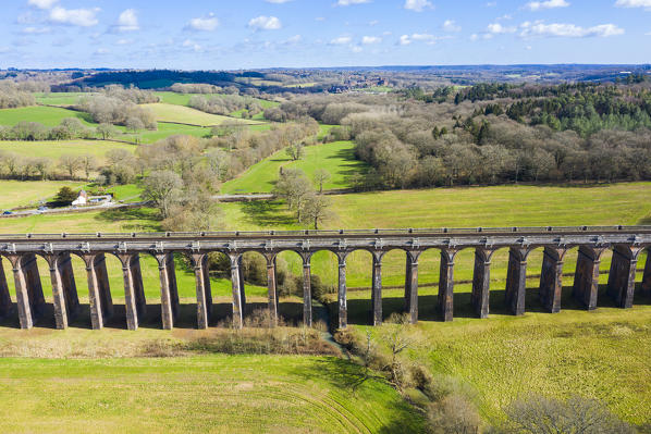 Ouse valley viaduct (Balcombe viaduct), West Sussex, England, UK