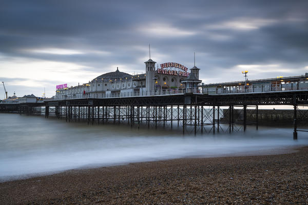 Palace pier, Brighton, East Sussex, England, UK