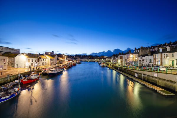 Weymouth harbor, Jurassic coast, Dorset, England, UK