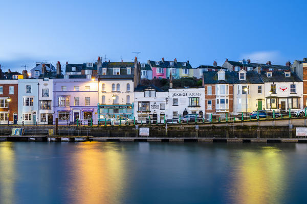 Weymouth harbor, Jurassic coast, Dorset, England, UK