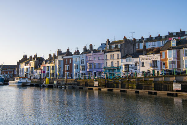 Weymouth harbor, Jurassic coast, Dorset, England, UK