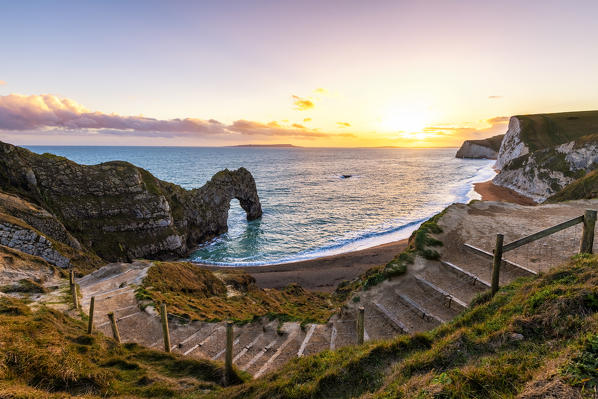 Durdle Door, Jurassic coast, Dorset, England, UK