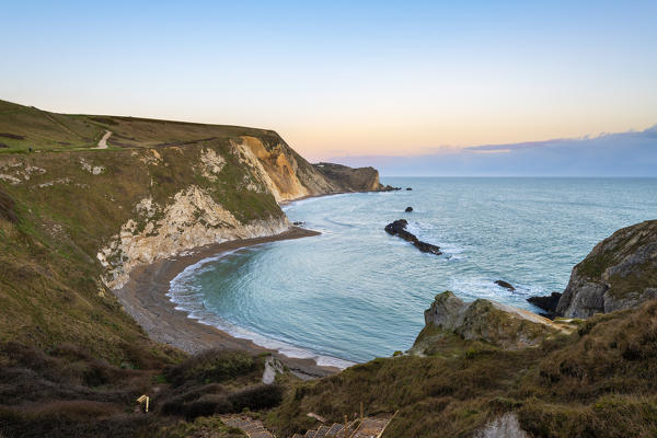 Man O'War beach, Jurassic coast, Dorset, England, UK