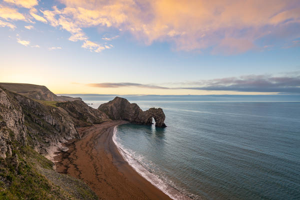 Durdle Door, Jurassic coast, Dorset, England, UK