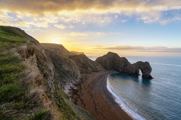Durdle Door, Jurassic coast, Dorset, England, UK