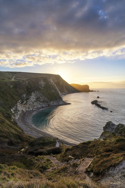 Man O'War beach, Jurassic coast, Dorset, England, UK