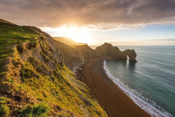 Durdle Door, Jurassic coast, Dorset, England, UK