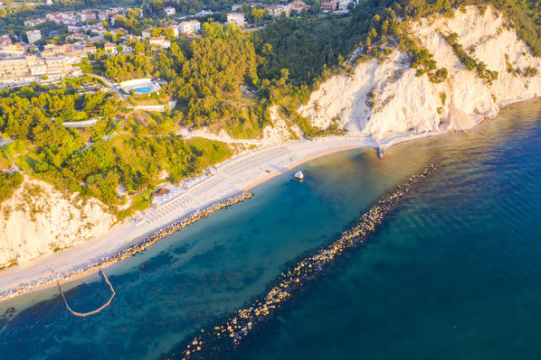 Spiaggia Del Frate (Friar beach). Numana, Ancona, Marche, Italy, Europe