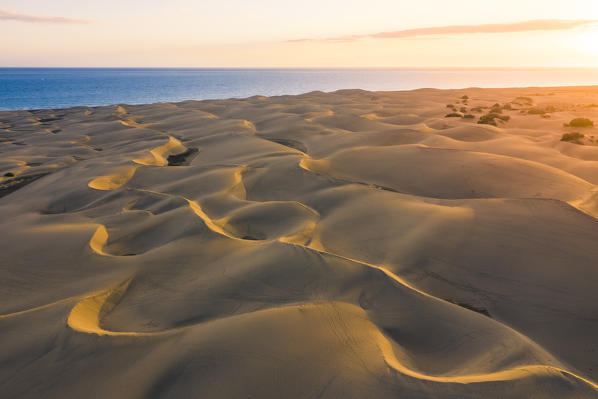 Maspalomas sand dunes, Gran Canaria, Canary Islands, Spain