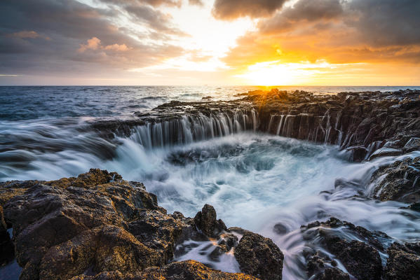 El Bufadero de La Garita, Province of Las Palmas, Gran Canaria, Canary Islands, Spain