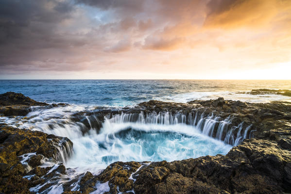 El Bufadero de La Garita, Province of Las Palmas, Gran Canaria, Canary Islands, Spain