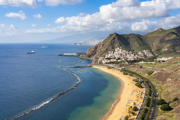 Las Teresitas beach, Santa Cruz de Tenerife, Tenerife, Canary Islands, Spain