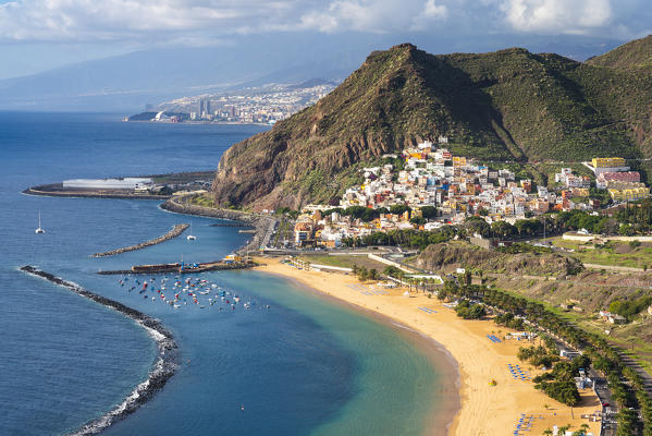 Las Teresitas beach, Santa Cruz de Tenerife, Tenerife, Canary Islands, Spain