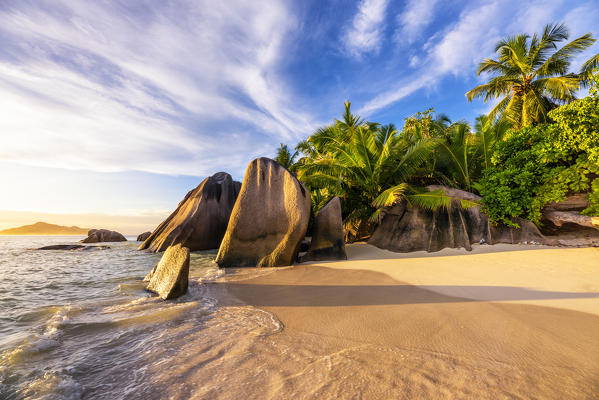 Anse Source d'Argent beach, La Digue island, Seychelles, Africa