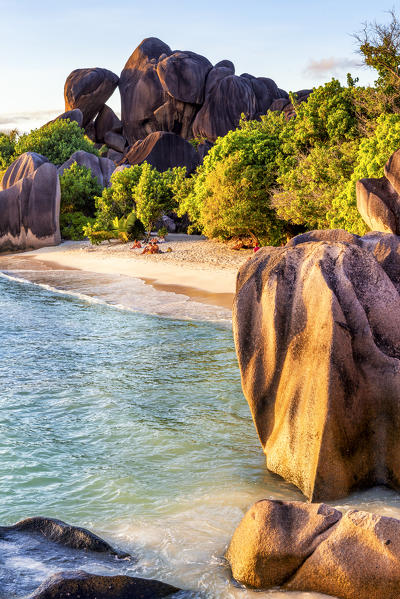 Anse Source d'Argent beach, La Digue island, Seychelles, Africa