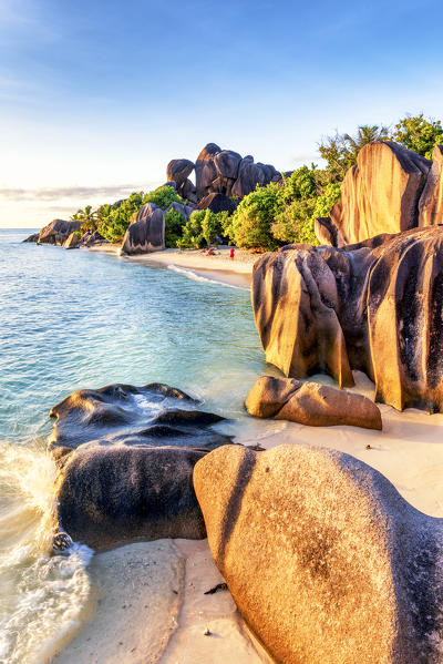 Anse Source d'Argent beach, La Digue island, Seychelles, Africa