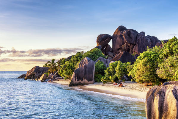 Anse Source d'Argent beach, La Digue island, Seychelles, Africa