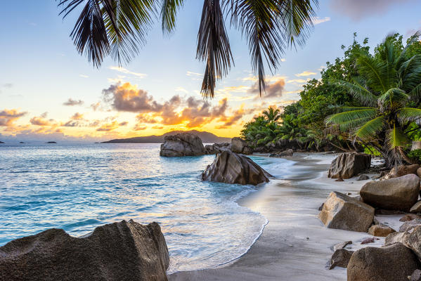 Anse Patates, La Digue, Seychelles, Africa