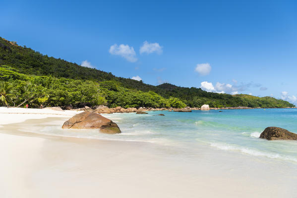 Anse lazio beach, Praslin island, Seychelles, Africa