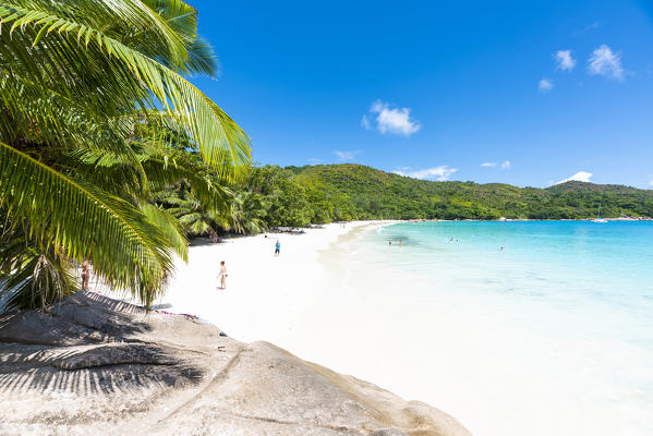 Anse lazio beach, Praslin island, Seychelles, Africa