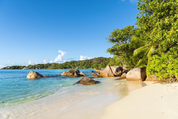 Anse Lazio beach, Praslin island, Seychelles, Africa