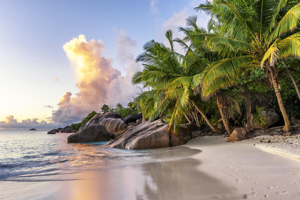 Anse Lazio beach, Praslin island, Seychelles, Africa